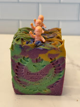 Load image into Gallery viewer, Mardi Gras soap