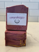 Load image into Gallery viewer, Very berry cold process soap