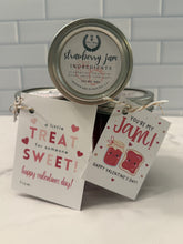 Load image into Gallery viewer, Valentine Strawberry Jam with gift tag