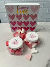 Load image into Gallery viewer, Mini heart Soap infused sponges