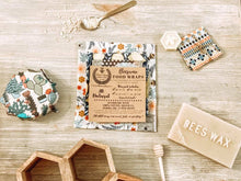 Load image into Gallery viewer, Beeswax Food Wrap Set of 3