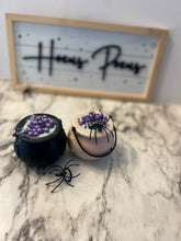 Load image into Gallery viewer, Hocus Pocus cauldron bath bomb
