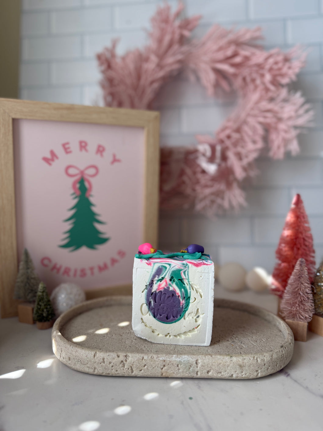 Merry & Bright cold process soap