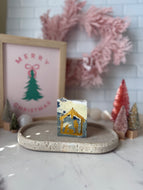 Silent night cold process soap