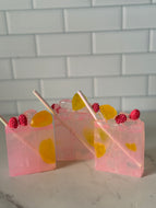 Raspberry lemonade soap