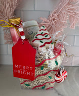 Christmas tree soap gift set