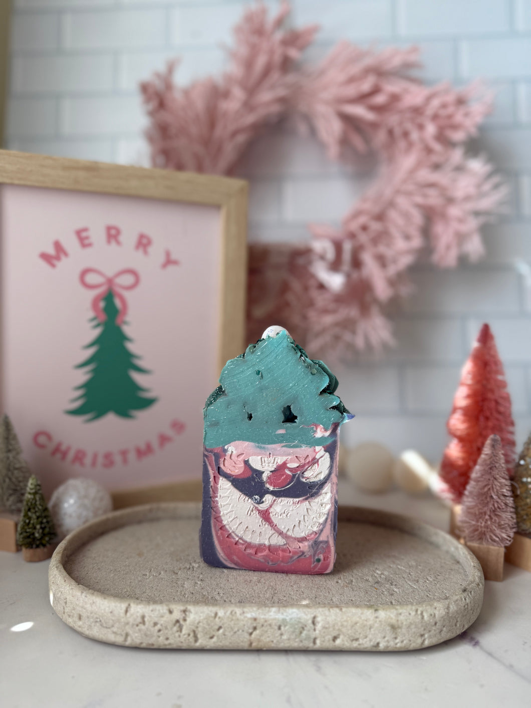 Sugar plum cold process soap