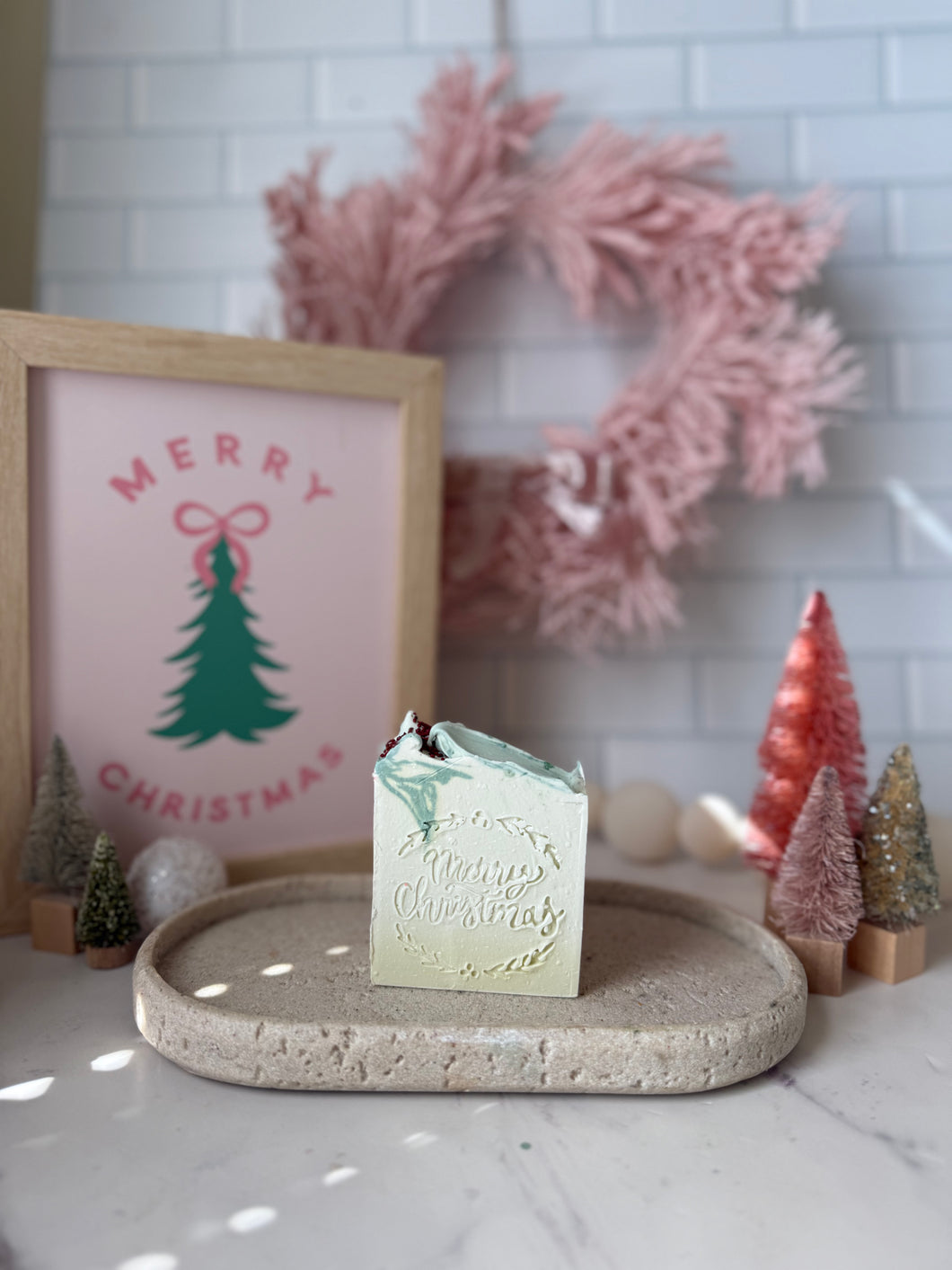 “Bee-lieve in Christmas cold process soap