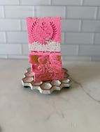 Pink sands soap
