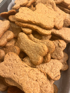 Honey peanut butter dog treats