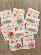 Valentine you are the balm Valentine cards