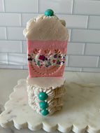 Birthday cake soap