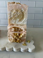 Market peach soap