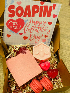 Soapin’ you have a great Valentine’s Day soap gift set