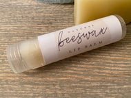 Beeswax lip balm